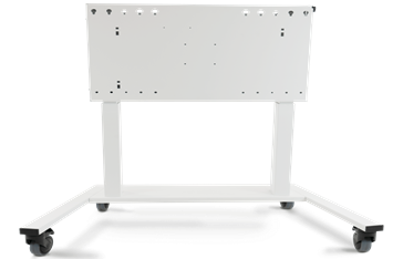 Recalled Electric Height-Adjustable Mobile Stand for Large Interactive Flat Panel Displays